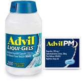 Advil Liqui-Gels 200mg capsules for fast relief