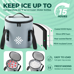 aero bear Ice Machine after surgery hip cold therapy setup