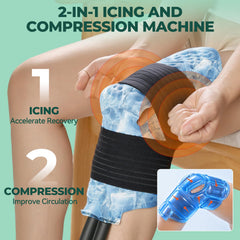 aero bear Ice Machine knee recovery configuration