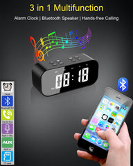 Compact AFK digital clock suitable for bedroom or office