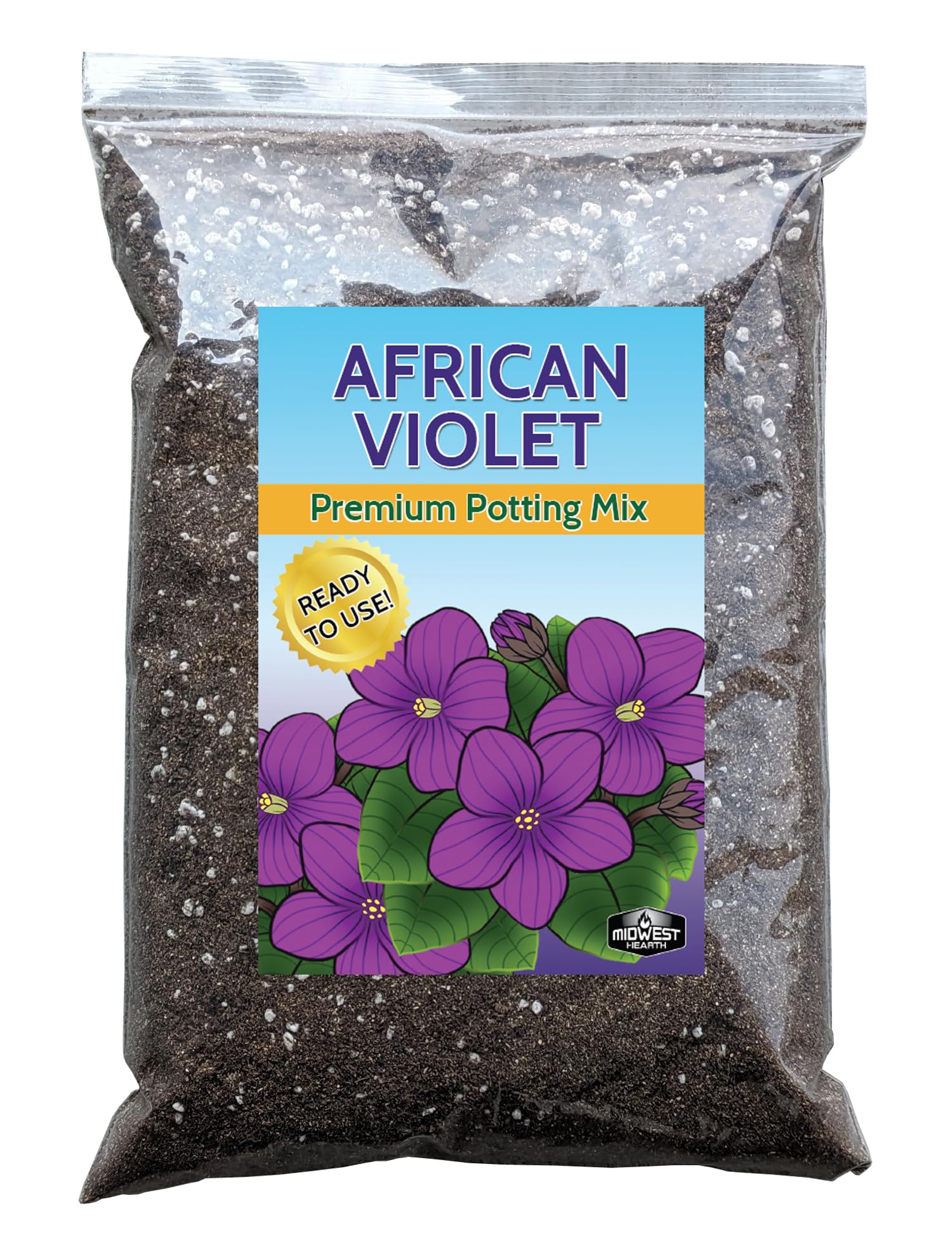 African Violet potting soil mix 4 Dry Quarts ready to use