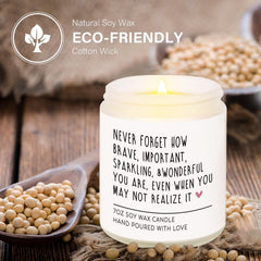 Lavender and eucalyptus fragrance candle by Afterprints