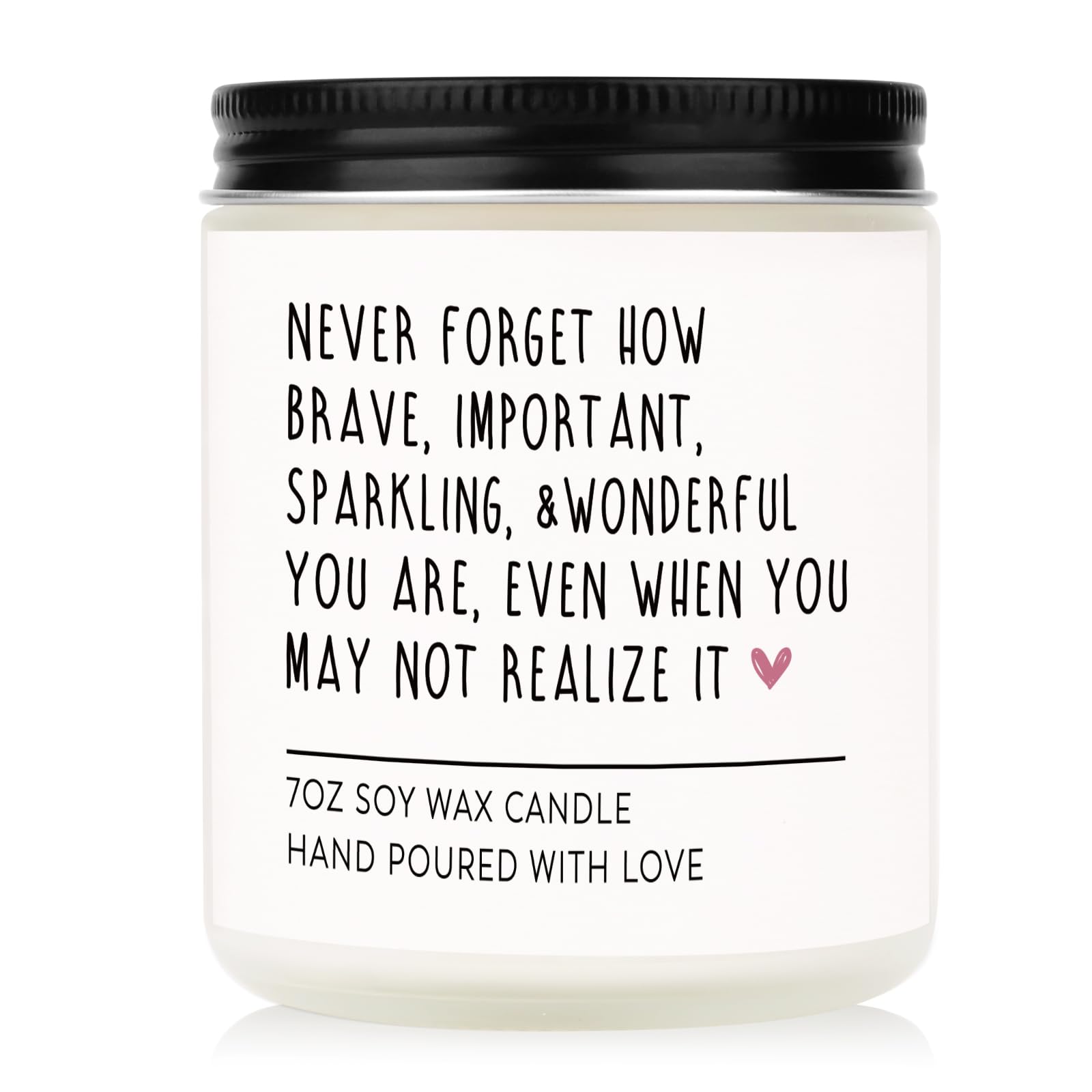 Afterprints scented candle 7oz natural soy wax