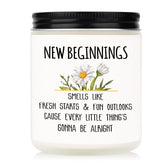 Afterprints scented candle for divorce gift suitable for women 7 oz