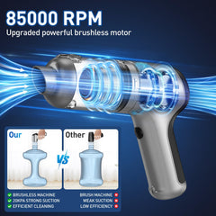 3-in-1 vacuum cleaner accessories included
