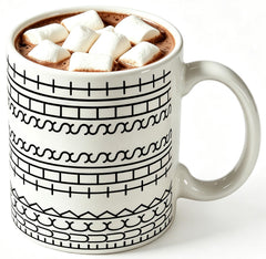Aigori Fuck This Shit Mug 11oz ceramic coffee cup with hidden message