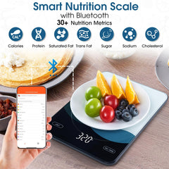 AIMILAR scale USB-C rechargeable battery and nutrition tracking