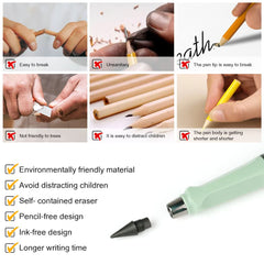ABS material inkless pencil long lasting design