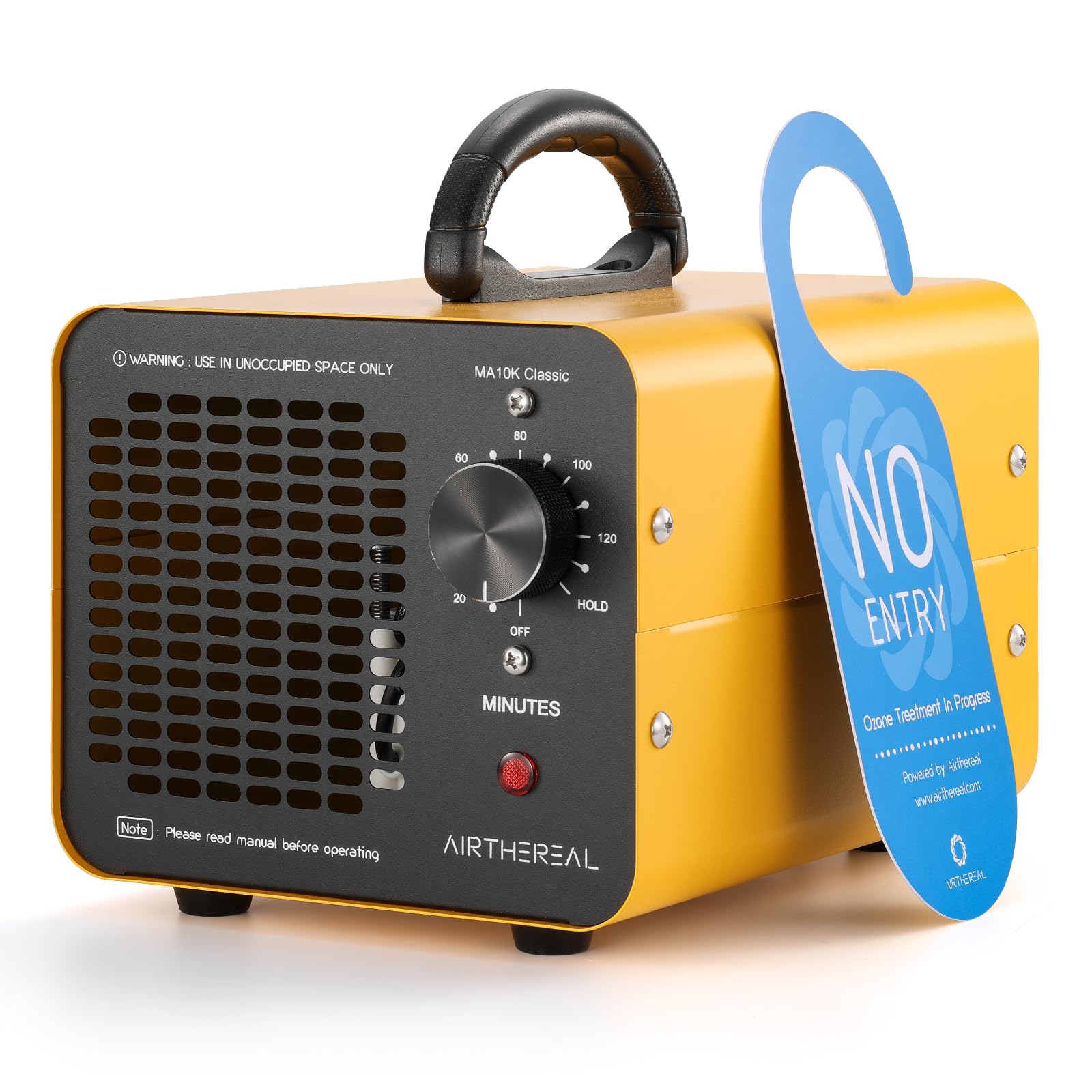 Airthereal MA10K ozone generator yellow