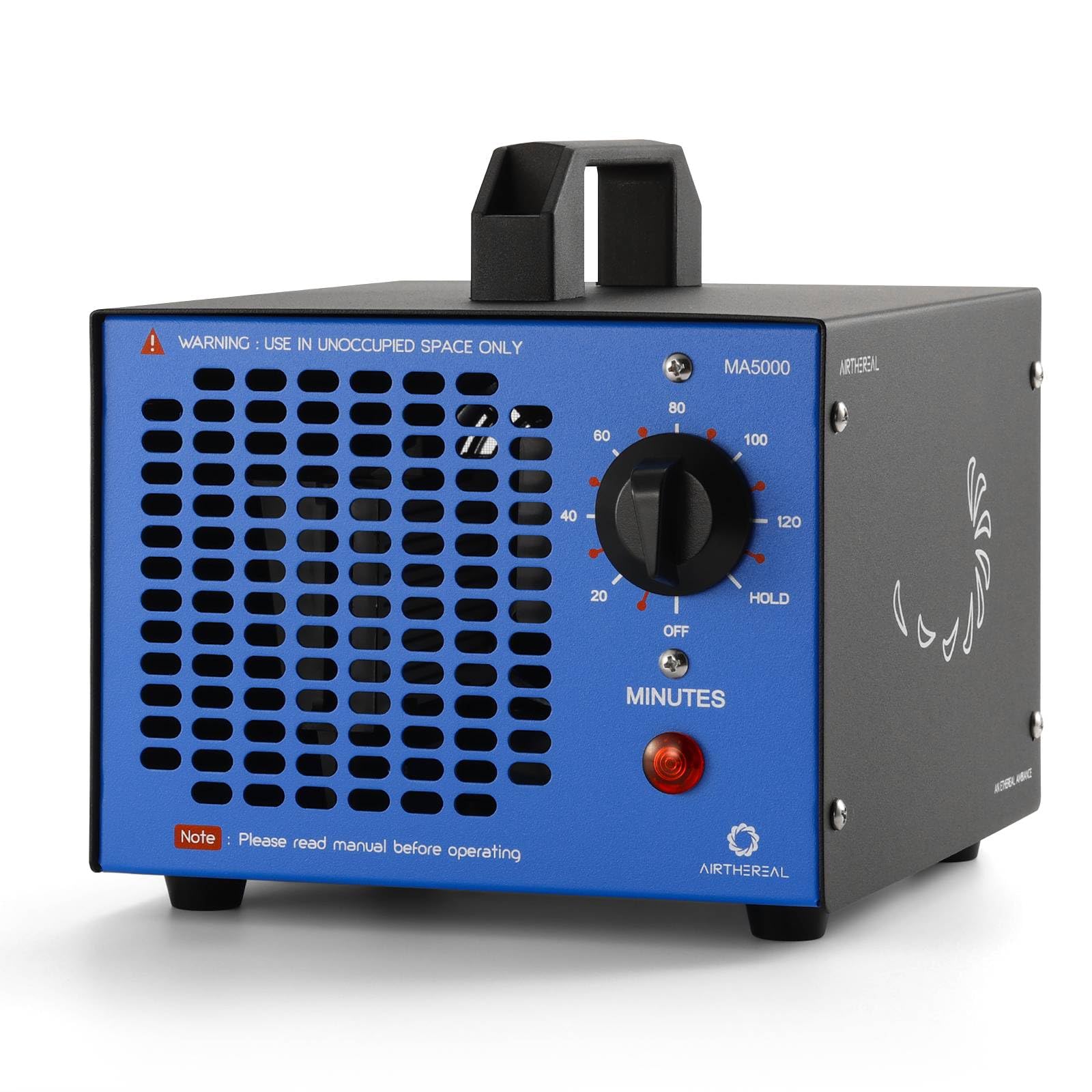 Airthereal MA5000 commercial ozone generator blue