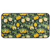 ALAZA kitchen mats vintage lemon on black design product image