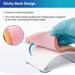 Matching training accessories for suturing