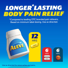 Arthritis pain relief with Aleve gelcaps