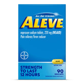 Aleve Pain Reliever & Fever Reducer Gelcaps bottle