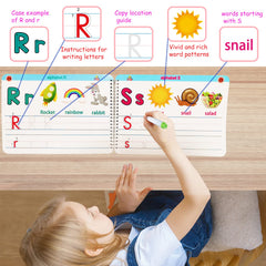 Four themed dry erase activities for letters and numbers