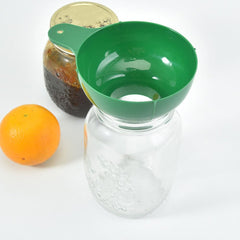 Alipis compact kitchen funnel for jars and bottles