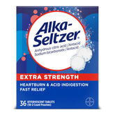 Alka-Seltzer extra strength heartburn relief tablets packaging
