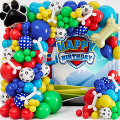All-in-1 Paw Balloons Garland Arch Kit product image
