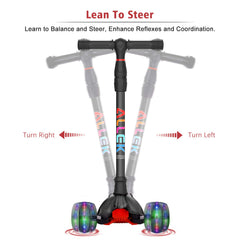 Lean-To-Steer control on Allek Kick Scooter B02