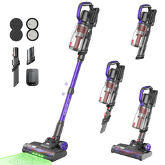 AlloyMove A03 cordless vacuum cleaner front view