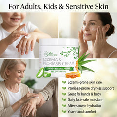 Aloe vera base eczema cream by Wild Naturals