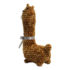 Handmade Crochet Alpaca Plush 8-Inch green color