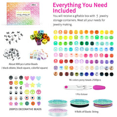 alphabet beads 800 pieces