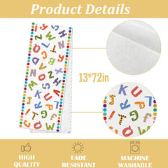 Polyester linen-like table runner reusable and fade resistant