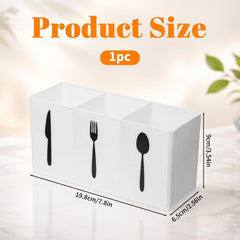Three compartments for knives forks spoons Alrhso organizer