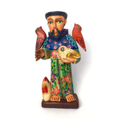 Altiplano Saint Francis Fino Statue hand carved wood