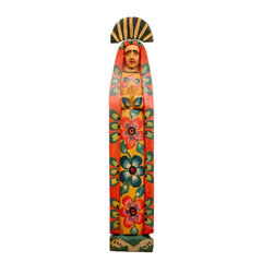 Altiplano Virgin Mary Statue 15 inch hand carved Guatemala