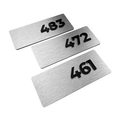 Adhesive double sided tape included for mounting