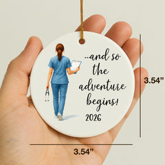 Nursing ornament graduation keepsake AMAQUANG