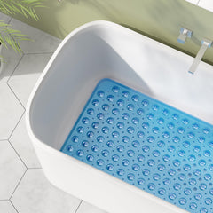 PVC bath mat with 176 drain holes