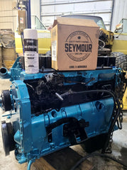 AMC Blue engine spray paint can Seymour EN-66