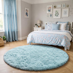 Anti-slip backing helps keep rug in place and protects floors