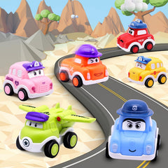 Pull back car ambulance toy included with Easter eggs