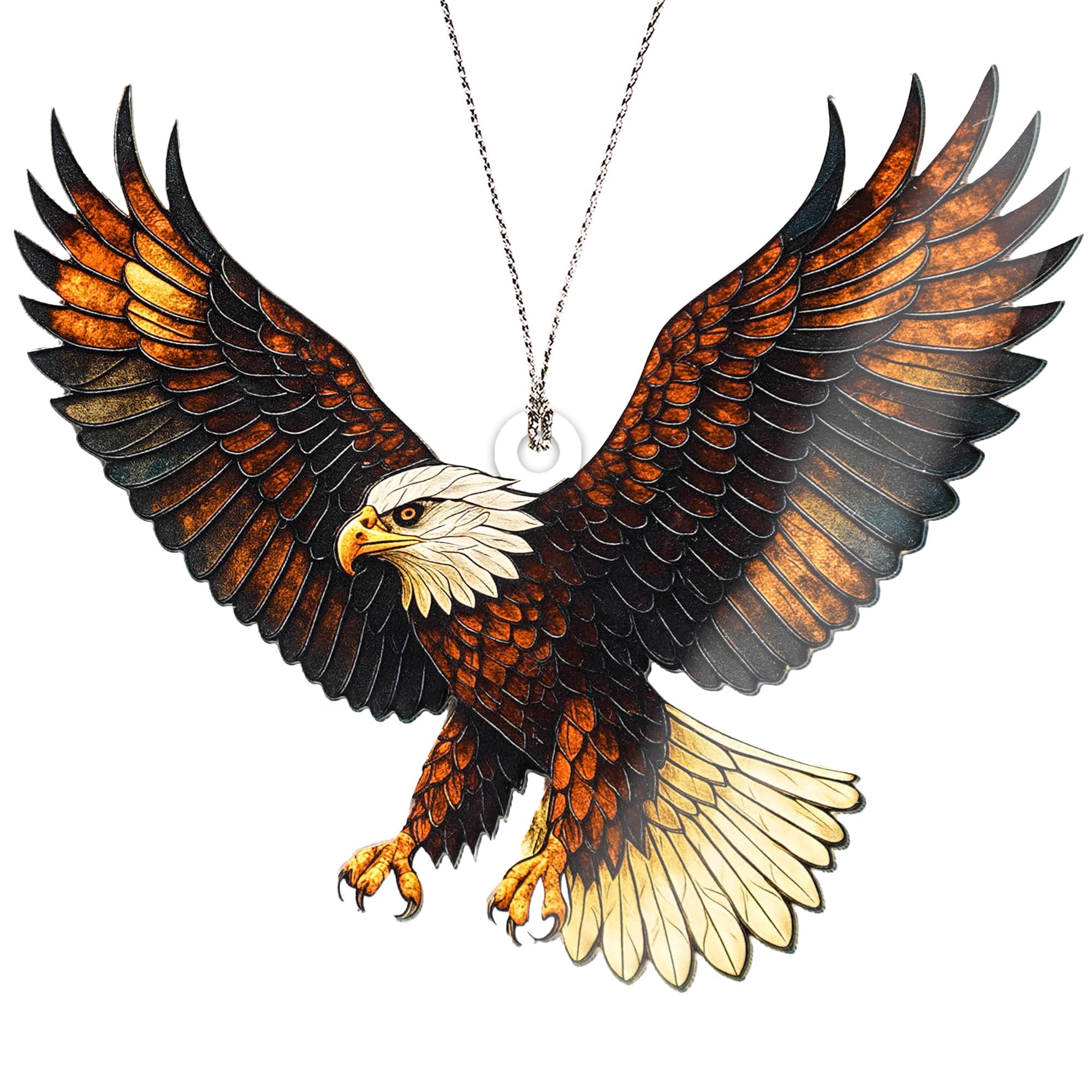 american bald eagle ornament product photo