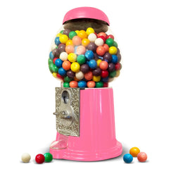 American Gumball Company metal 11-Inch pink gumball machine