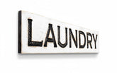 Americana Signs LAUNDRY sign carved from solid lumber 40x8