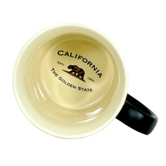 California emblem mug featuring raised lettering from Americaware