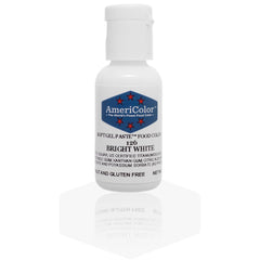AmeriColor Bright White Soft Gel Paste bottle 0.75 oz