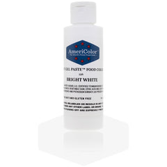 AmeriColor Soft Gel Paste Food Color Bright White 6-Ounce bottle