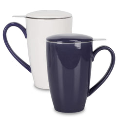 amhomel porcelain tea mug with infuser