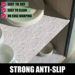 Amiitay non-adhesive shelf liner with textured top and bottom