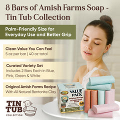 Vegan and cruelty-free Amish Farms Soap made in USA
