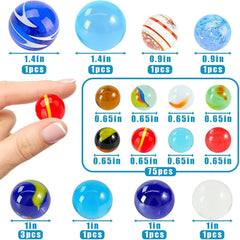 Space marbles for vase fillers and aquarium decor