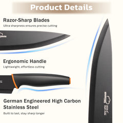 Amorston 8-inch slicing knife from the set