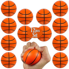 Anapoliz mini basketball stress balls 12 pack