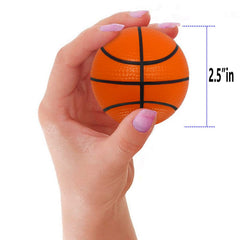 2.5 inch soft foam basketballs for kids and adults